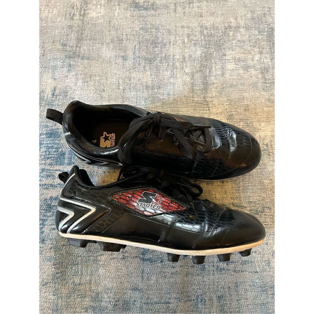 Starter Black Soccer Cleats Youth Size 4